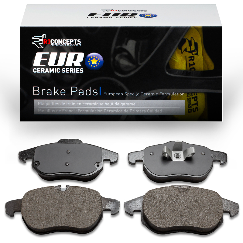 Saab 9-3 Brake Pads - Front - R1 Concepts - EURO Ceramic - `03-`11